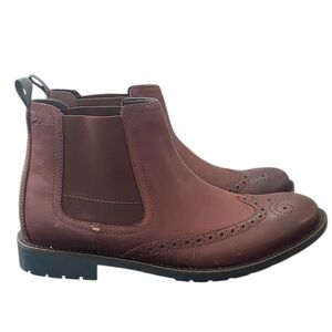Clarks Men’s Brown Leather Boots